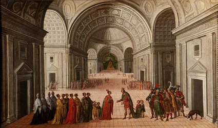 The Meeting of Solomon and the Queen of Sheba